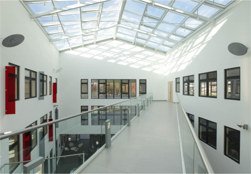 Venture building atrium - Speyroc
